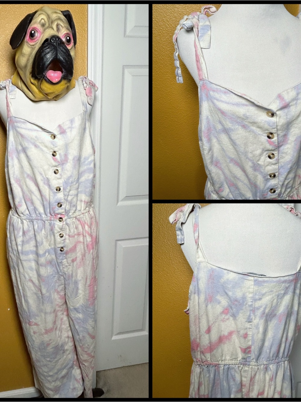 MODCLOTH, Every Waking Momentum tie dye jumpsuit!!